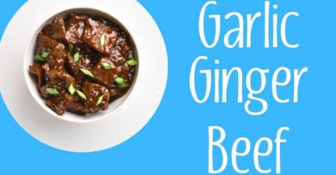 garlic ginger beef recipe